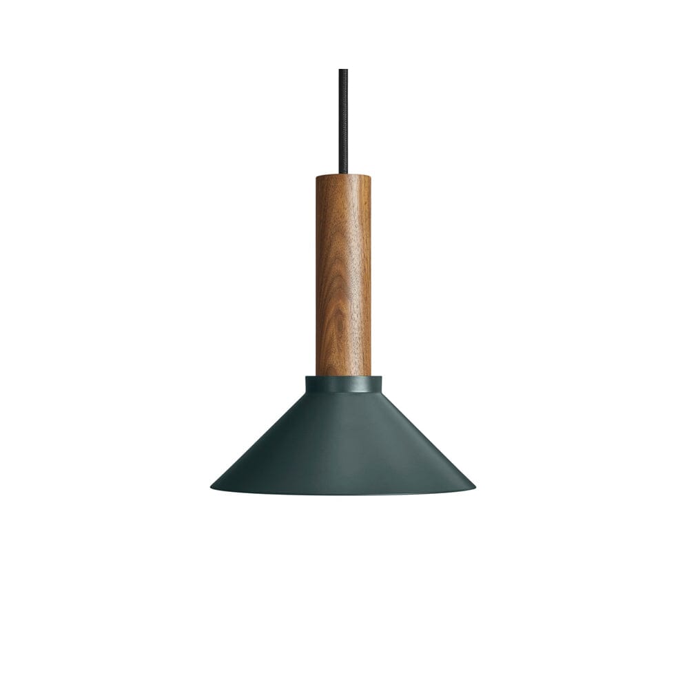 Emblem Pendant Light Pendant Lights BluDot Small Navy Green / Walnut 