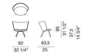 Embroidery Lounge Chair lounge chair Cappellini 