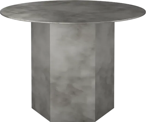 Epic Coffee Table Coffee table Gubi Misty Gray Steel Small-23.6" 