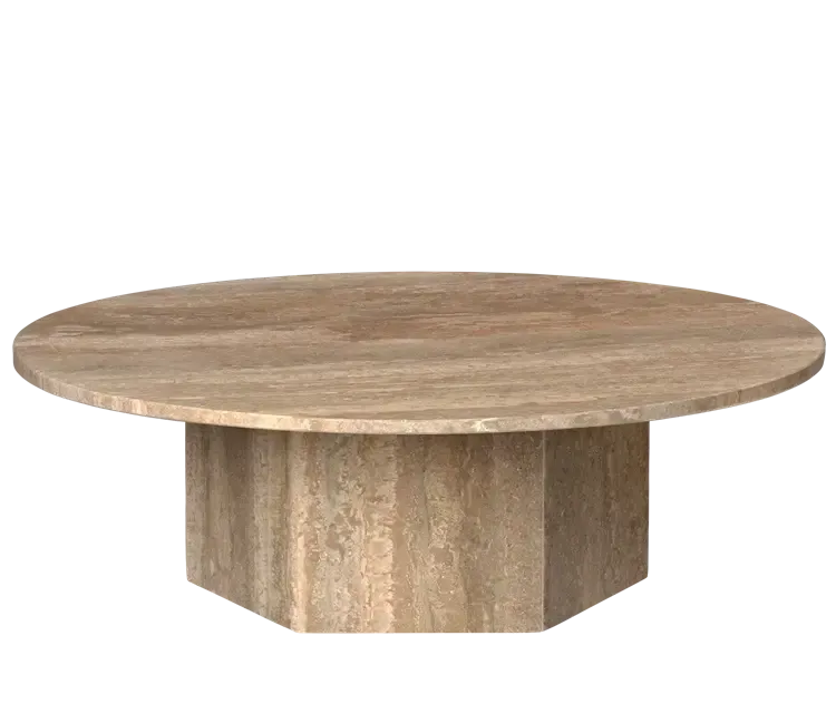 Epic Coffee Table Coffee table Gubi Warm Taupe Large 43.3" 