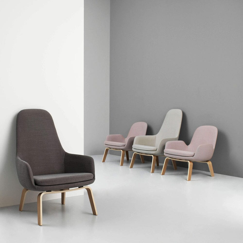 Era Lounge Chair High Wood Base lounge chair Normann Copenhagen 