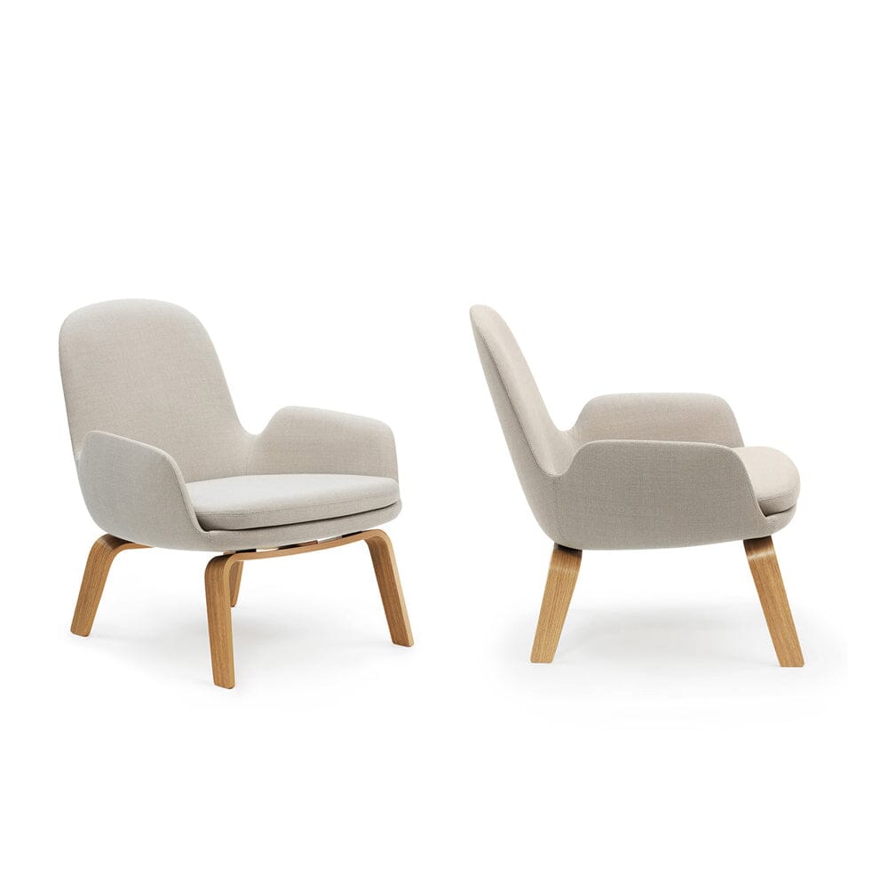 Era Lounge Chair Low Wood Base lounge chair Normann Copenhagen 