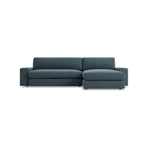 Esker Sofa with Chaise Sofa BluDot Kelso Blue Right Chaise 