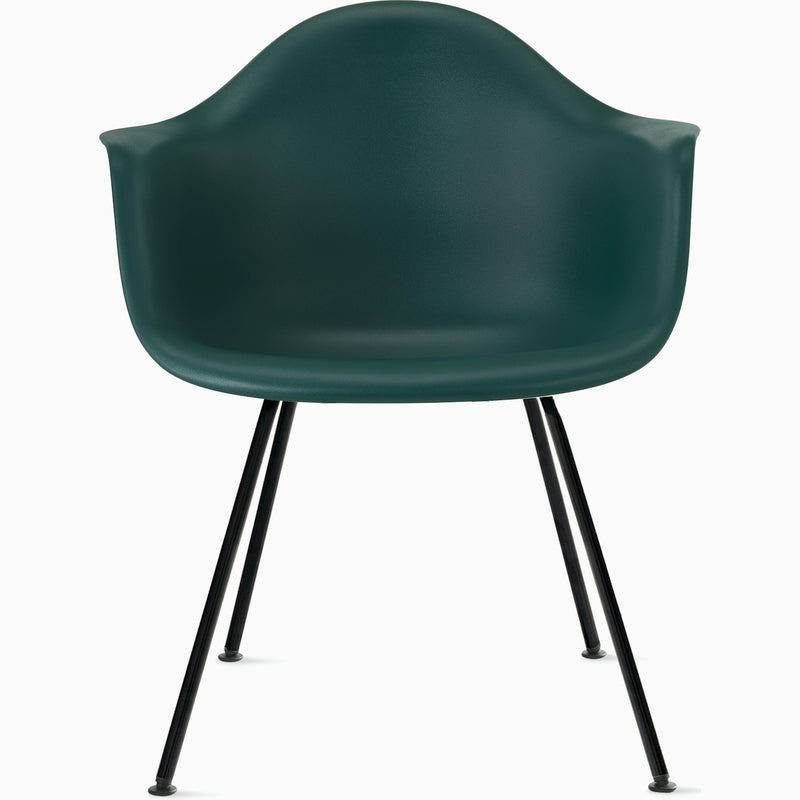 Eames Molded Plastic Arm Chair with 4 legged Base Side/Dining herman miller 