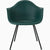 Eames  Molded Plastic Arm Chair with 4 legged Base