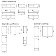 Extens Dressoir Low Sideboard Artifort 