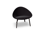 Adell 4 Leg Wood Lounge Chair With Fully Upholstered lounge chair Arper 