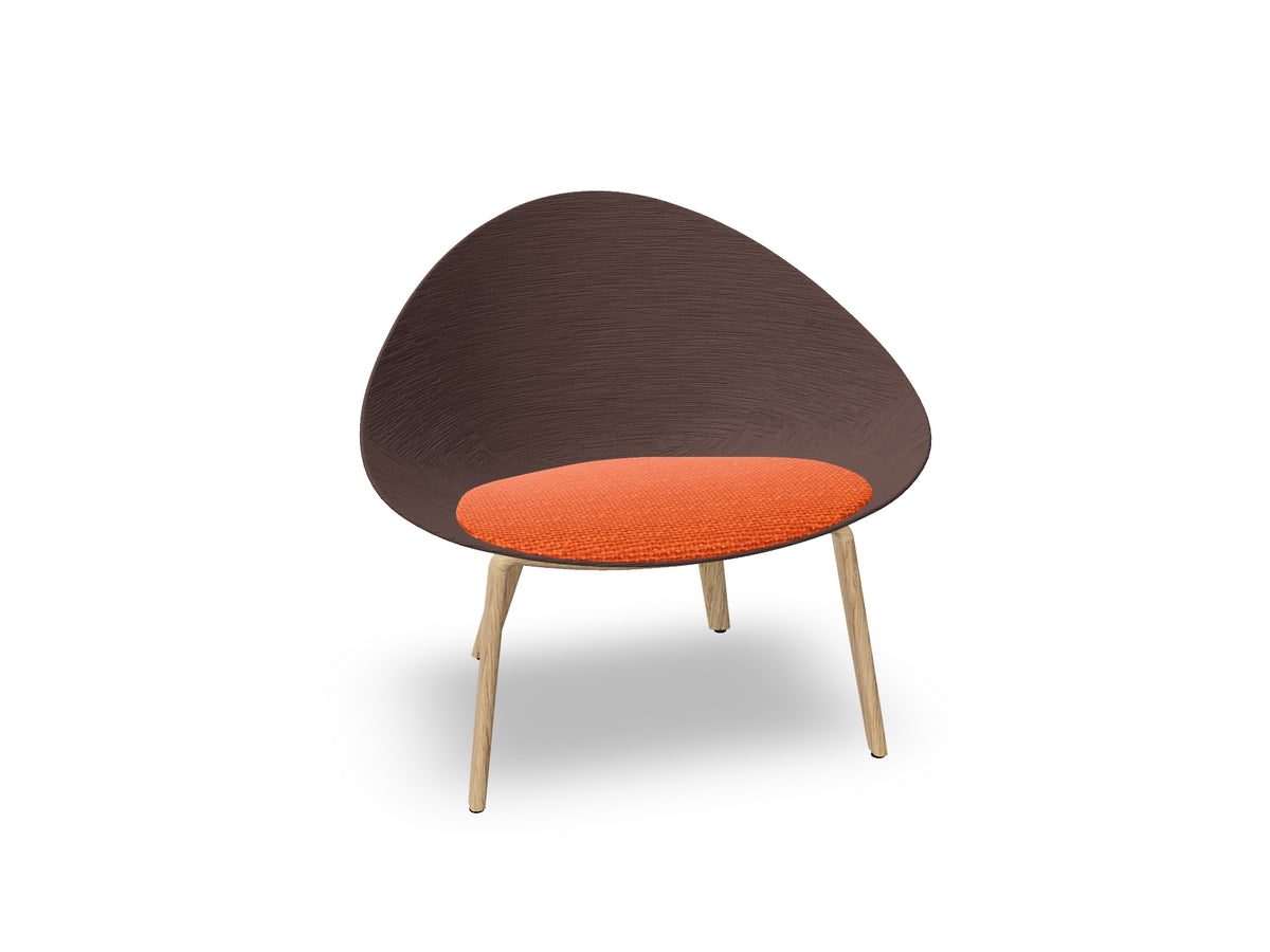 Adell 4 Leg Wood Lounge Chair