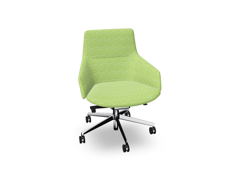 Aston Conference Syncro Five Way Star Base Armchair task chair Arper 