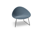 Adell Sled Base Lounge Chair With Fully Upholstered lounge chair Arper 