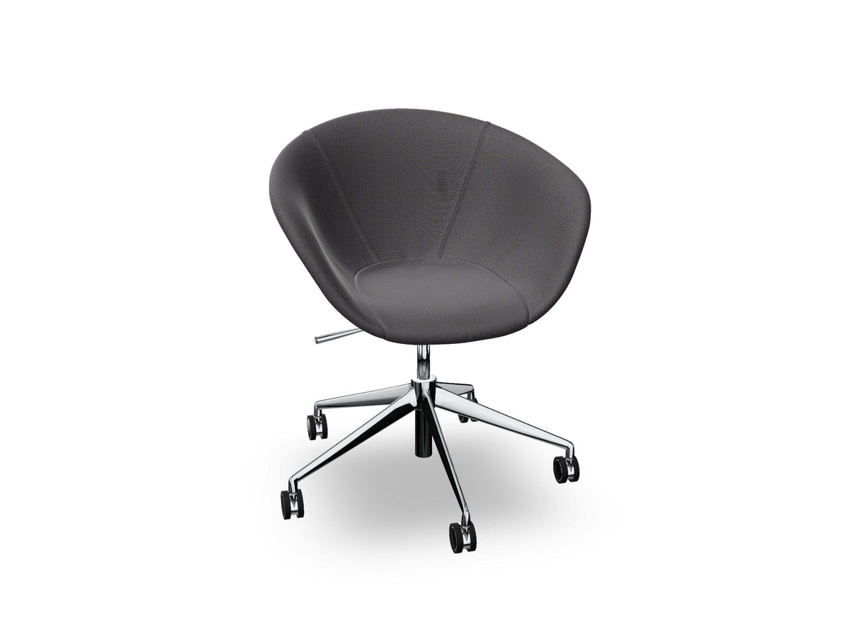 Duna 02 Five Star Base Chair With Front Upholstery Chairs Arper 