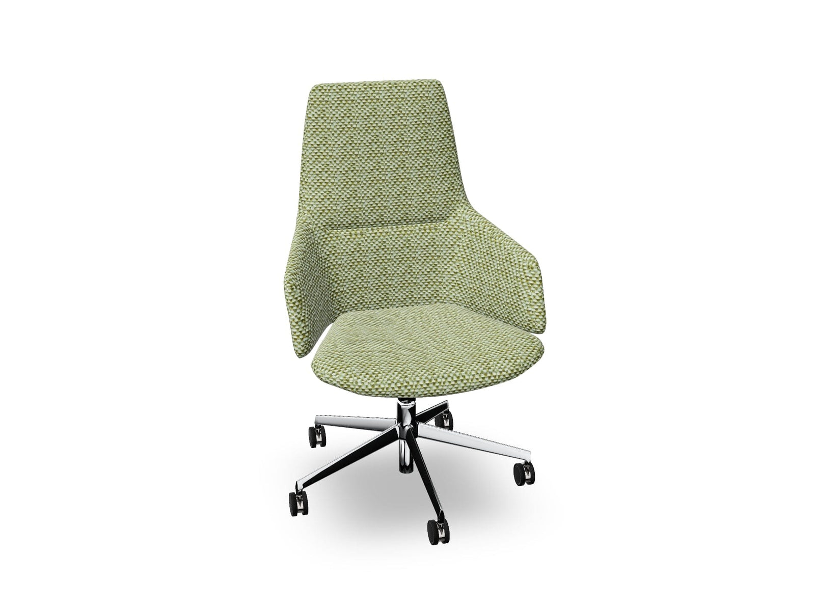 Aston Office Five Way Star Base Armchair Office Chair Arper 