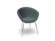 Duna 02 Four Leg Chair Fully Upholstered Chairs Arper 