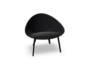 Adell 4 Leg Wood Lounge Chair With Fully Upholstered lounge chair Arper 