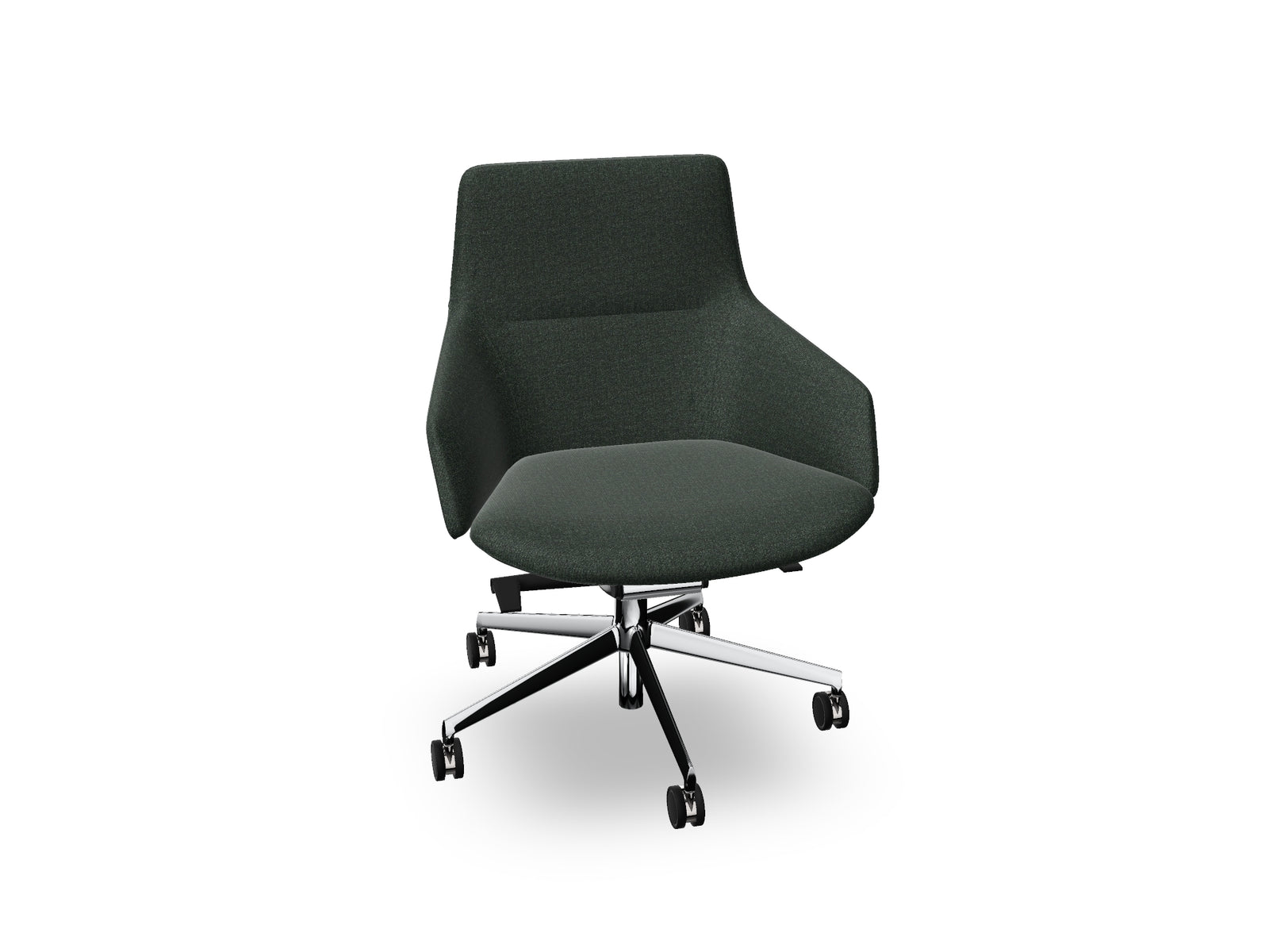 Aston Conference Syncro Five Way Star Base Armchair