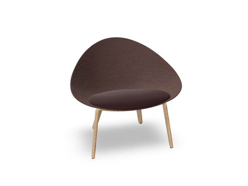 Adell 4 Leg Wood Lounge Chair lounge chair Arper 