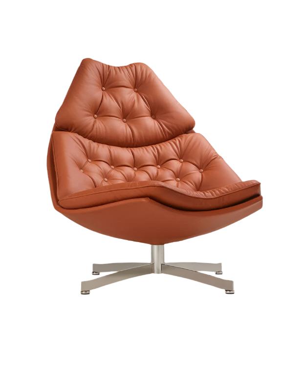 F 587 Cross-Base Swiveling High Chair lounge chair Artifort 