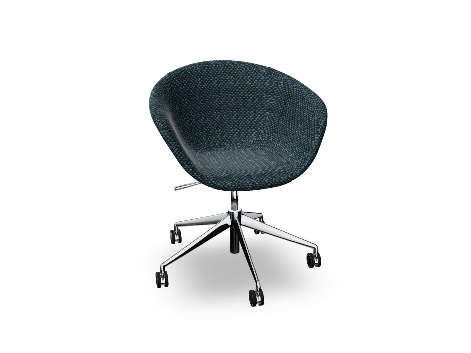 Duna 02 Five Star Base Chair With Front Upholstery Chairs Arper 