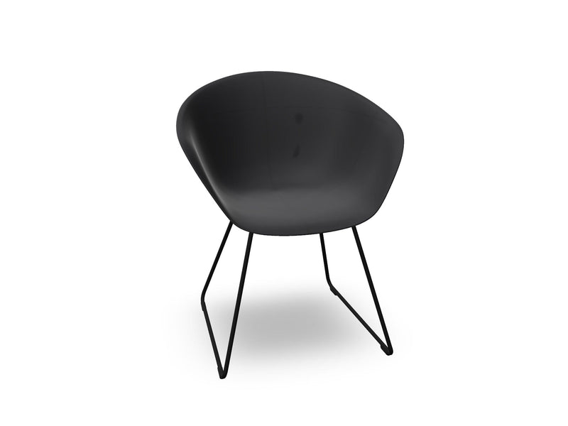 Duna 02 Sled Base Polypropylene Chair Chairs Arper 