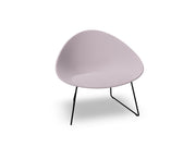 Adell Sled Base Lounge Chair With Fully Upholstered lounge chair Arper 