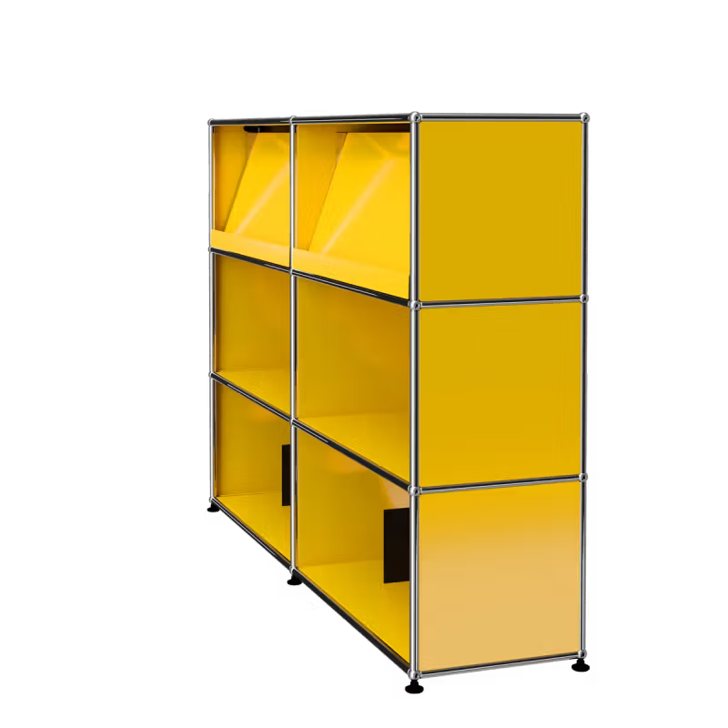 USM Vinyl Display Cabinet 3x2