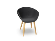 Duna 02 Polypropylene Chair With Wood Legs Chairs Arper 