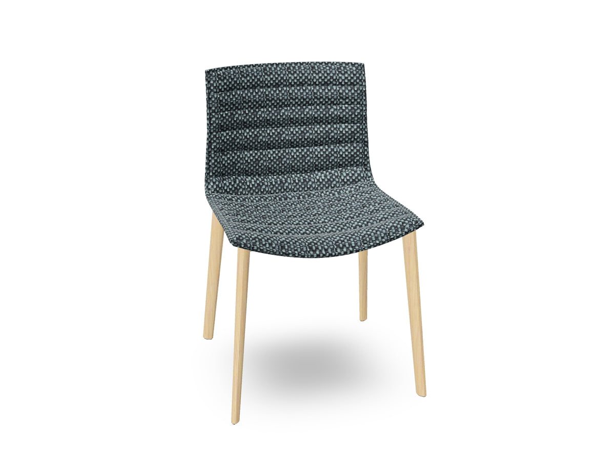 Catifa 46 Wood Four Leg With Fully Upholstered