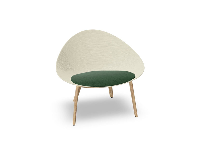 Adell 4 Leg Wood Lounge Chair lounge chair Arper 
