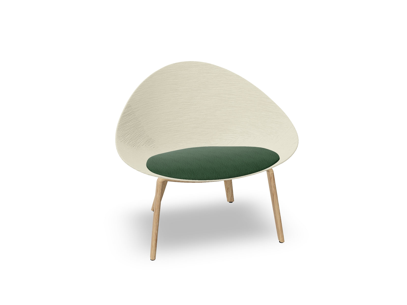 Adell 4 Leg Wood Lounge Chair