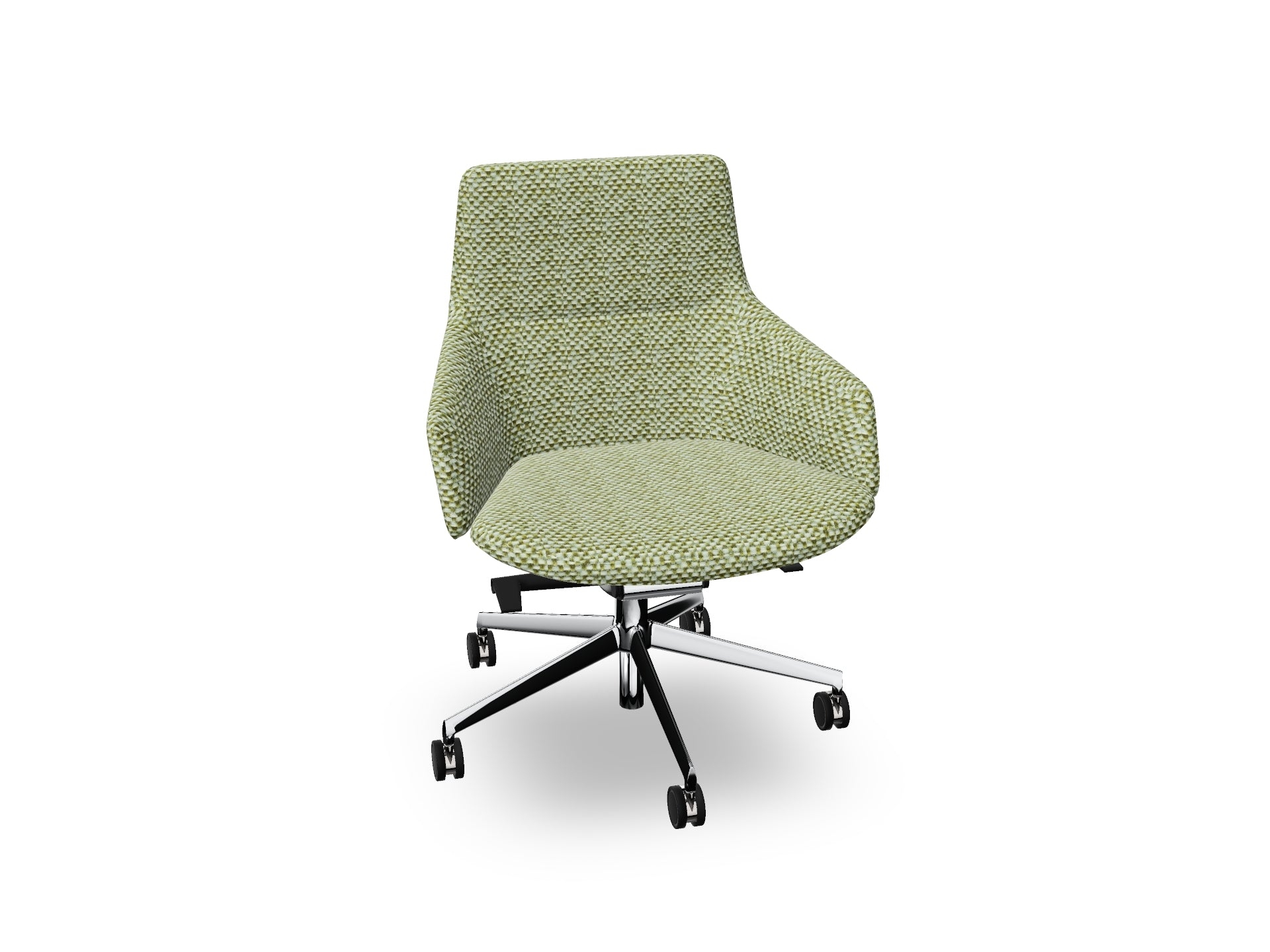 Aston Conference Syncro Five Way Star Base Armchair