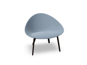 Adell 4 Leg Wood Lounge Chair With Fully Upholstered lounge chair Arper 
