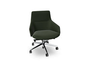 Aston Conference Syncro Five Way Star Base Armchair task chair Arper 