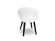 Duna 02 Polypropylene Chair With Wood Legs Chairs Arper 