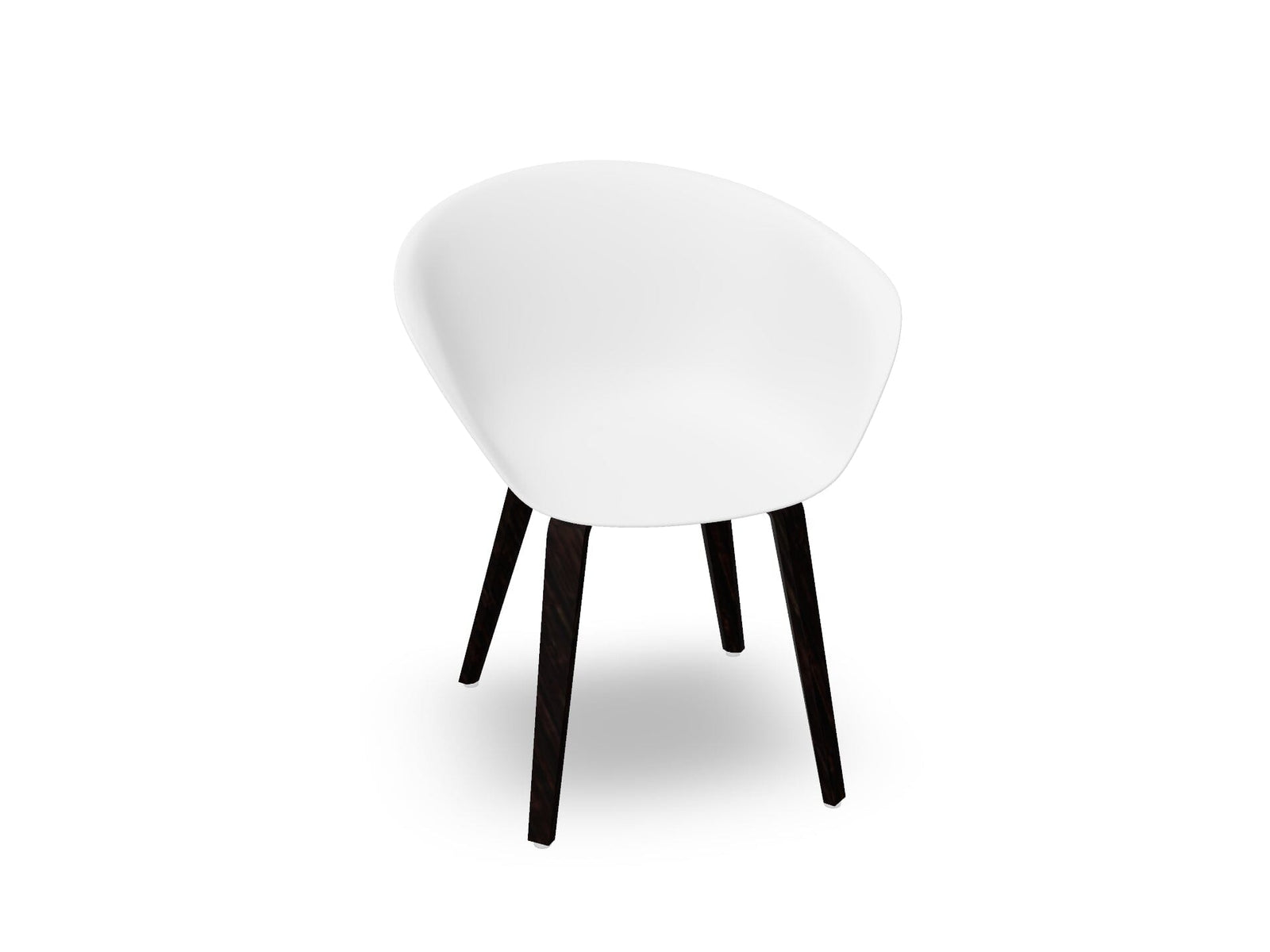 Duna 02 Polypropylene Chair With Wood Legs Chairs Arper 