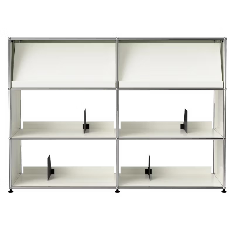 USM Vinyl Display Cabinet 3x2