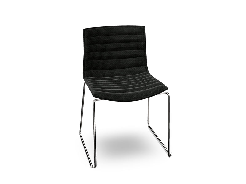 Catifa 46 Sled Base With Fully Upholstered