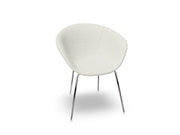 Duna 02 Four Leg Chair Fully Upholstered Chairs Arper 