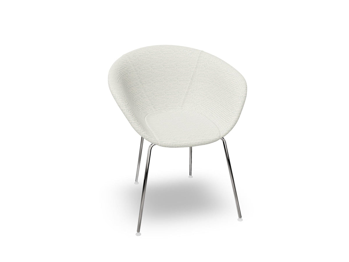Duna 02 Four Leg Chair Fully Upholstered Chairs Arper 