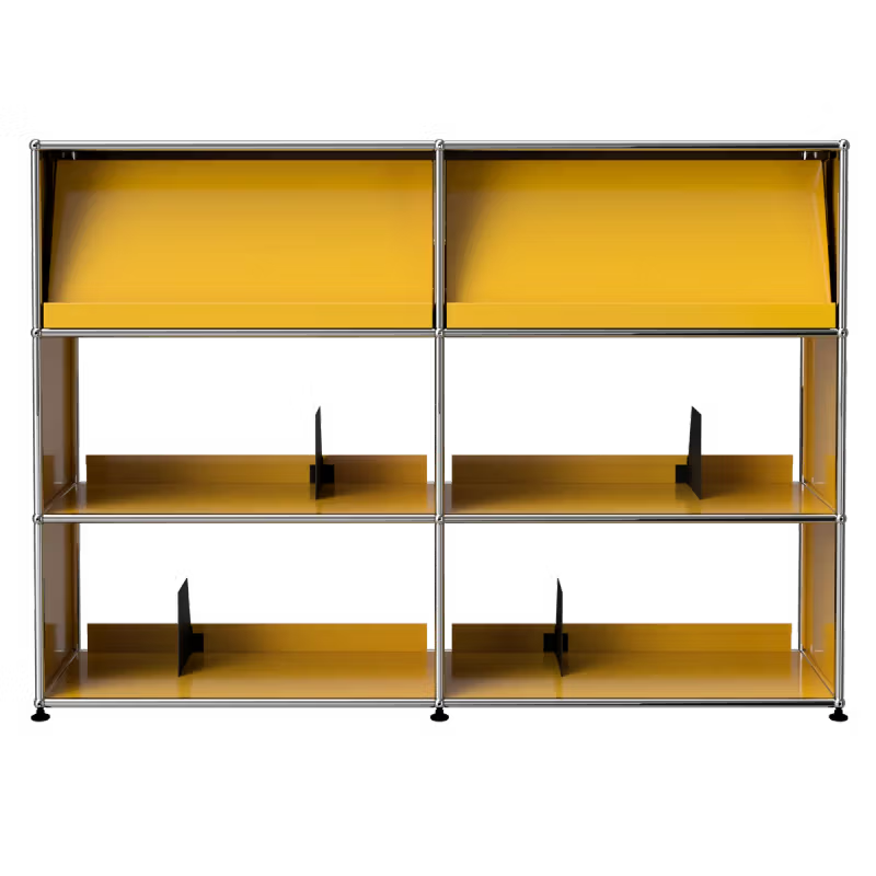 USM Vinyl Display Cabinet 3x2