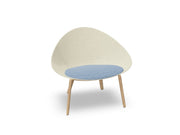 Adell 4 Leg Wood Lounge Chair lounge chair Arper 