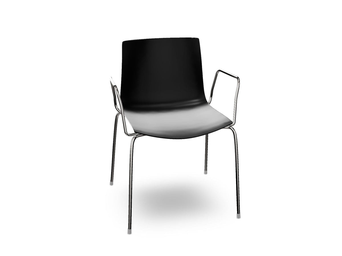 Catifa 46 Four Leg Polypropylene Armchair Side/Dining Arper 