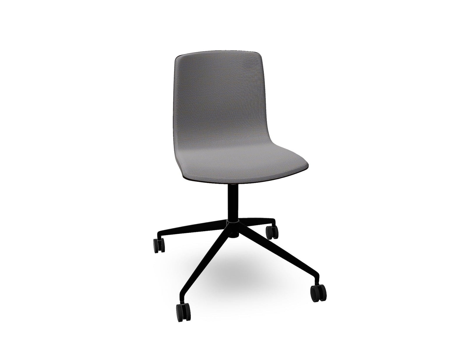 Aava 02 Fixed Trestle Base Wood Chair With Front Upholstery Chairs Arper 