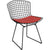 Bertoia Side Chair with Seat Pad