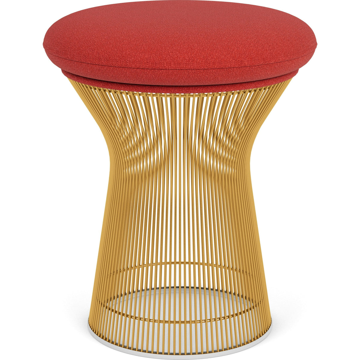Platner Stool - Gold Stools Knoll 