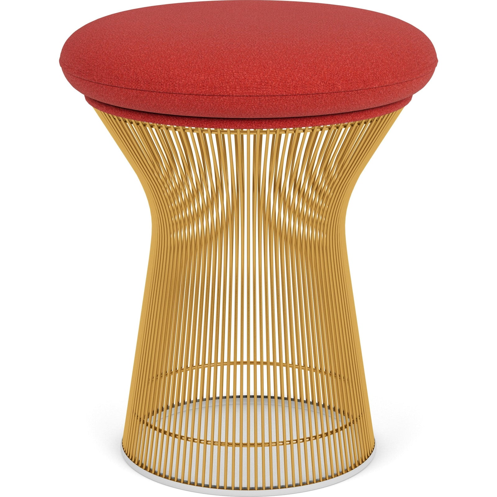 Platner Stool - Gold Stools Knoll 