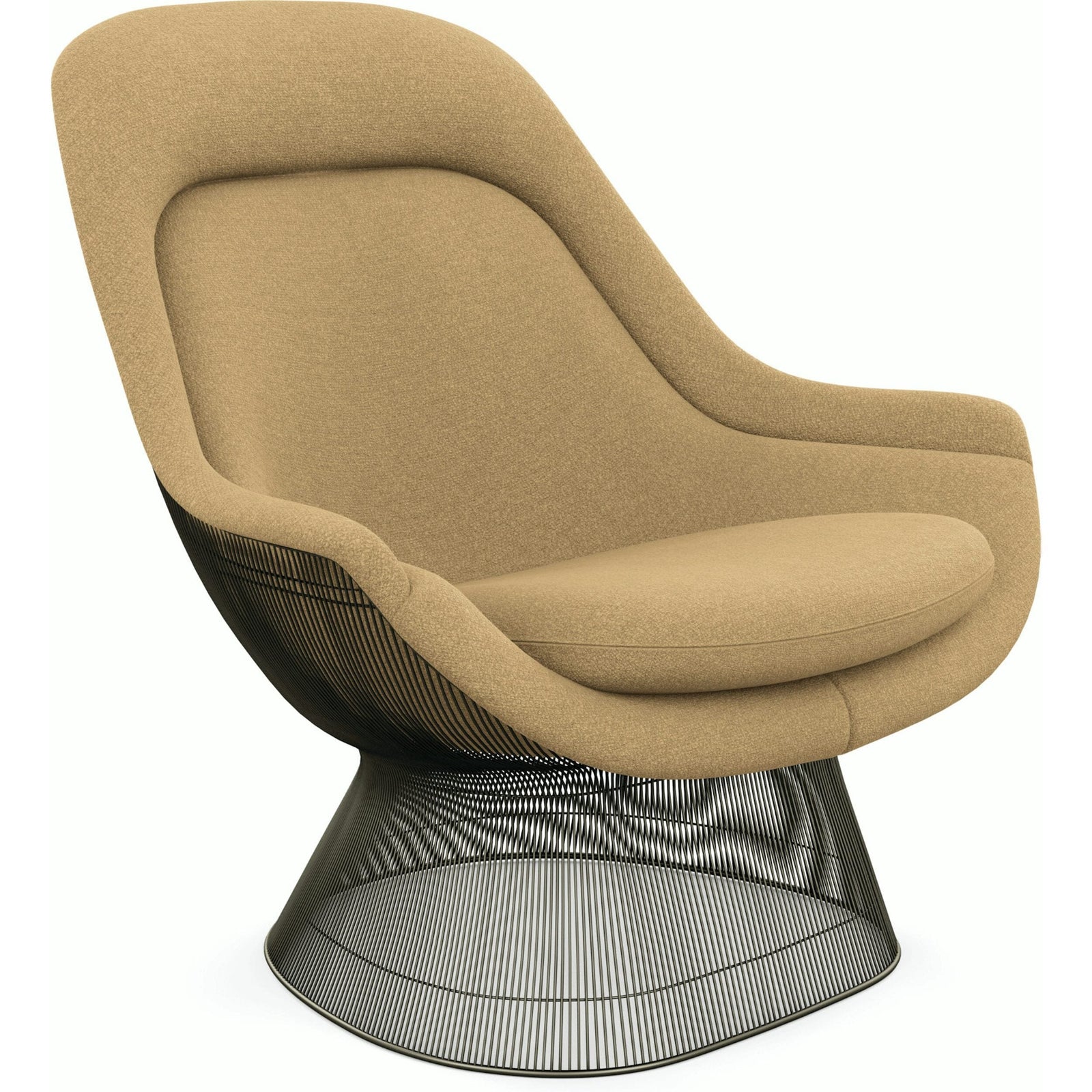 Platner Metallic Bronze Easy Chair lounge chair Knoll 
