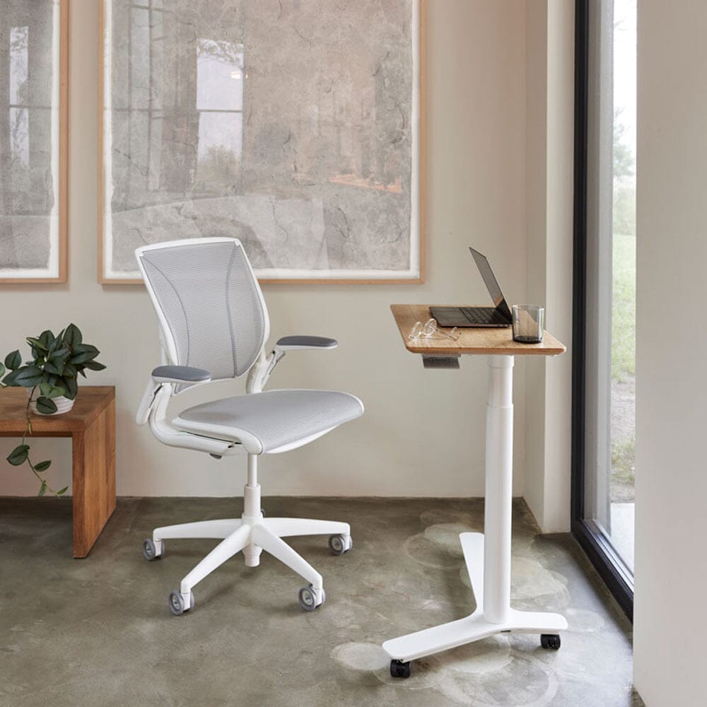 Float Mini Height Adjustable Table Desks humanscale 