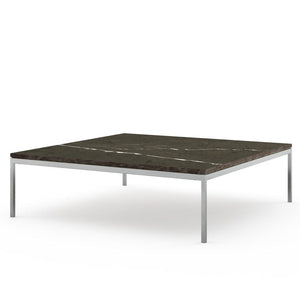 Florence Knoll Low Coffee Table Coffee Tables Knoll Large - 47 x 47 inch Grigio Marquina marble, Satin finish 
