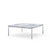 Florence Knoll Low Coffee Table Coffee Tables Knoll Small - 35 x 35 inch Arabescato marble, Satin finish 