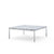 Florence Knoll Low Coffee Table Coffee Tables Knoll Small - 35 x 35 inch Carrara marble, Satin finish 